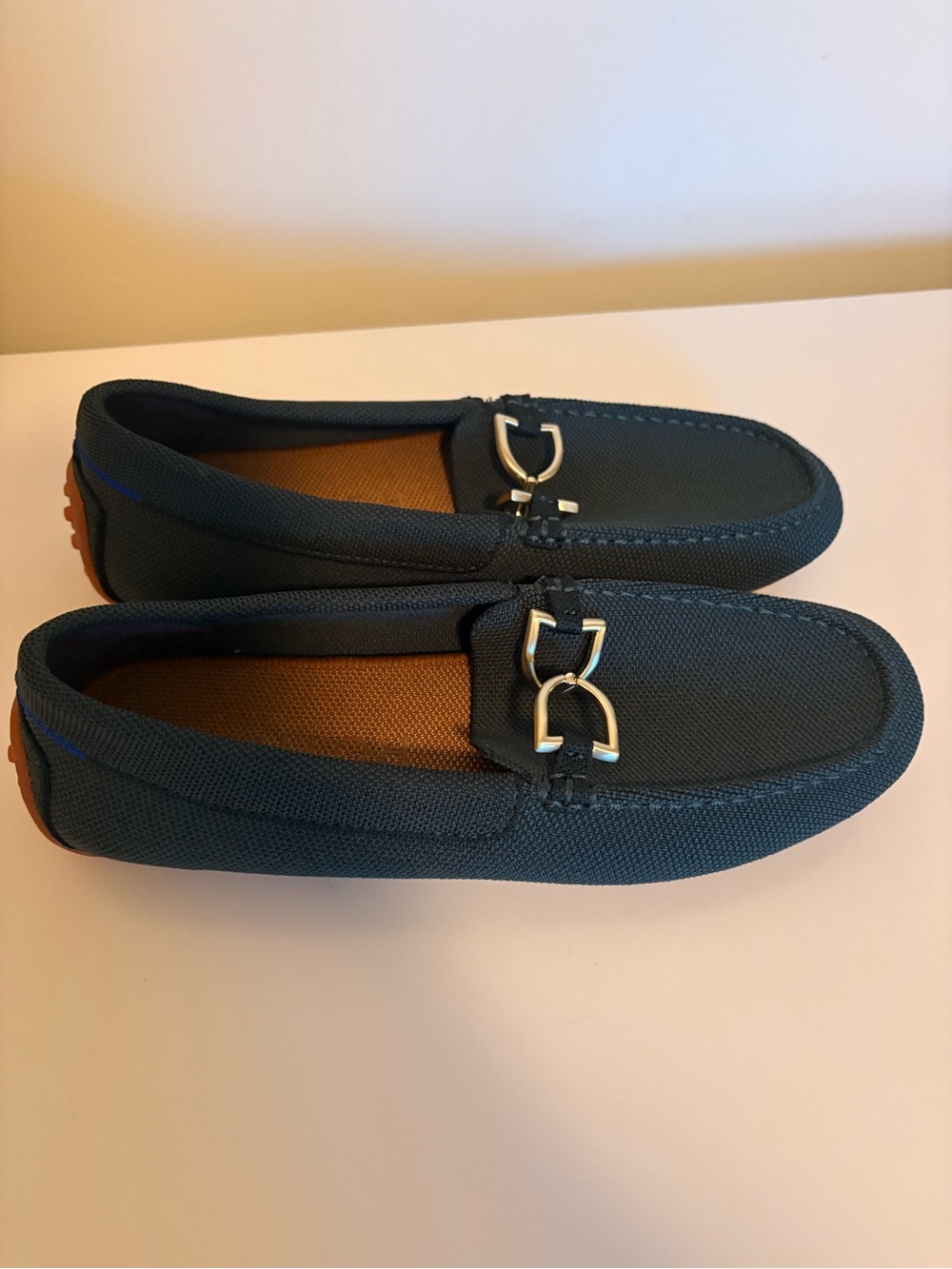 Womens Rothys “The double bit driver” in Evergreen